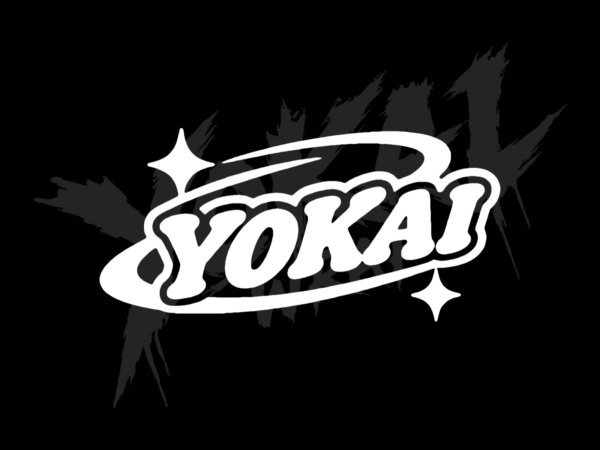 Naklejka YOKAI – Kosmiczny Swoosh