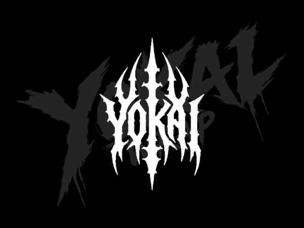 Naklejka YOKAI Deathmetal – Pionowy Totem