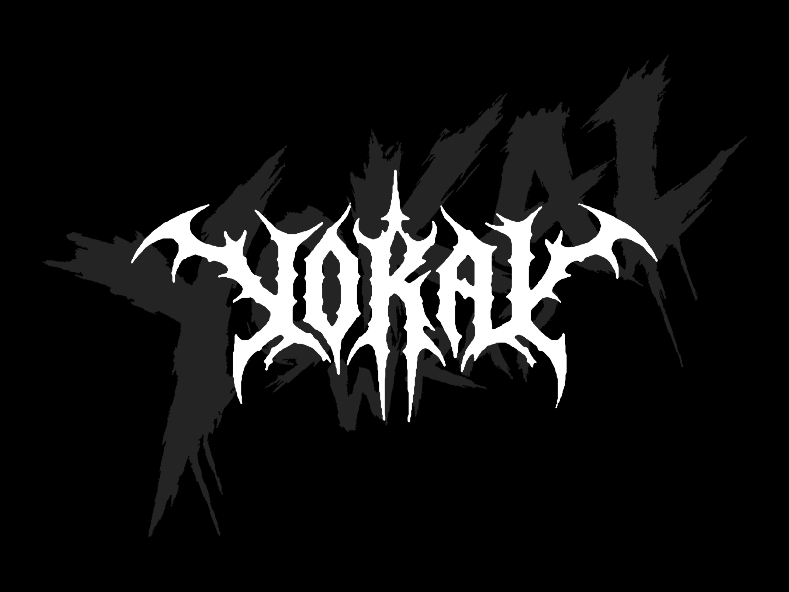 Naklejka YOKAI Deathmetal – Kolczaste Skrzydła
