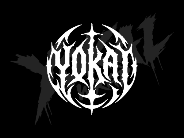 Naklejka YOKAI Deathmetal – Okrągły Emblemat