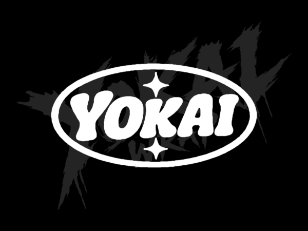 Naklejka YOKAI – Owal z Gwiazdami