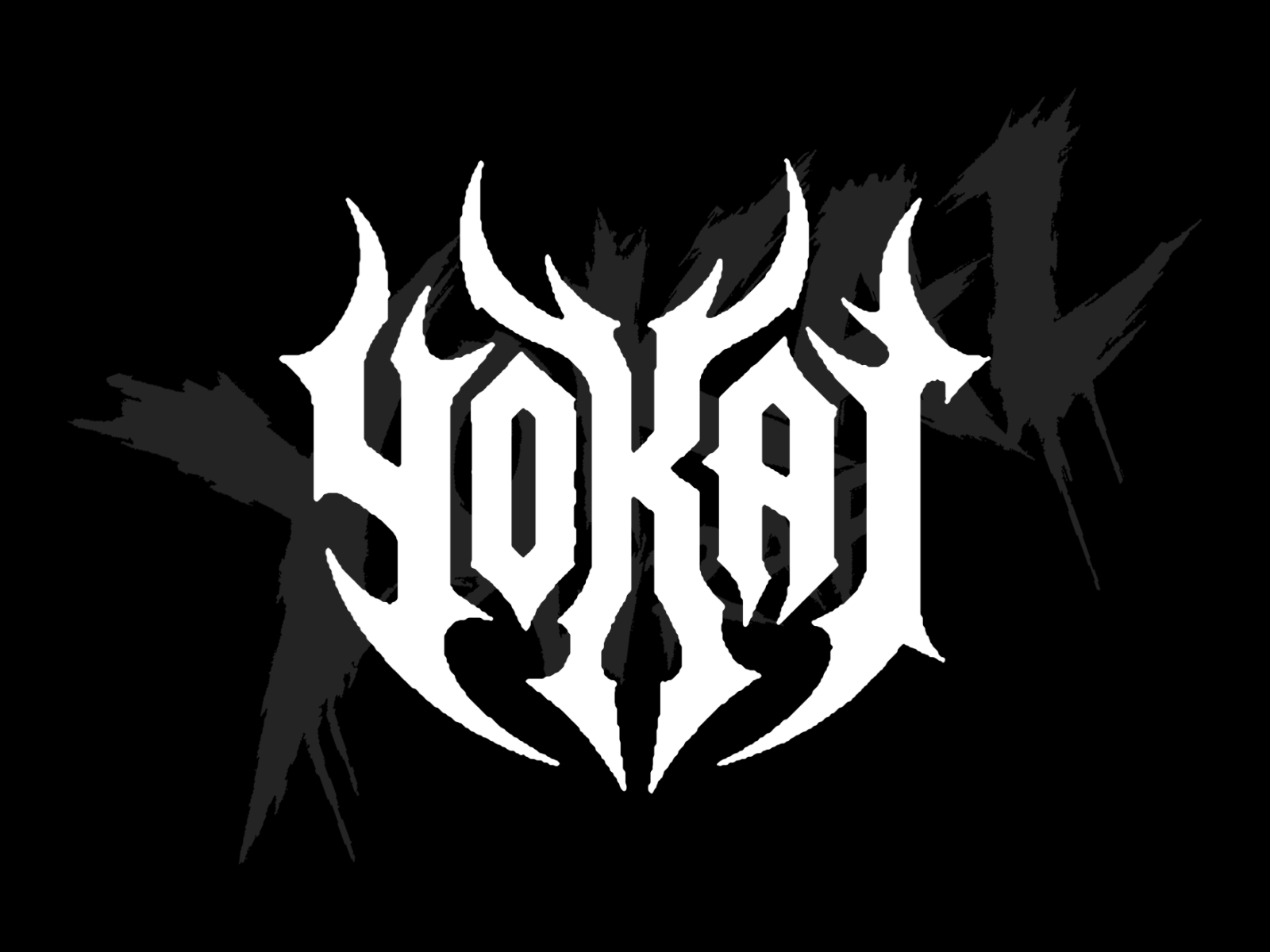 Naklejka YOKAI Gothic – Rogaty Herb