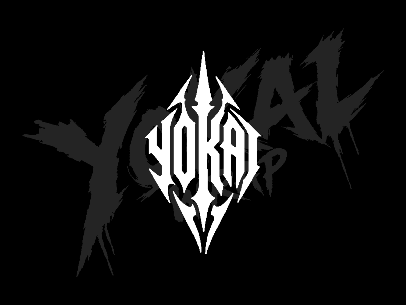 Naklejka YOKAI Gothic – Pionowe Ostrze