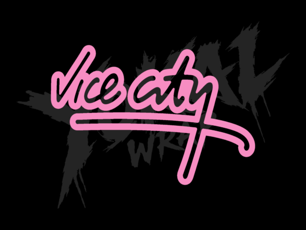 Naklejka Vice City
