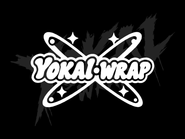 Naklejka YOKAI.WRAP – Skrzyżowane Orbity