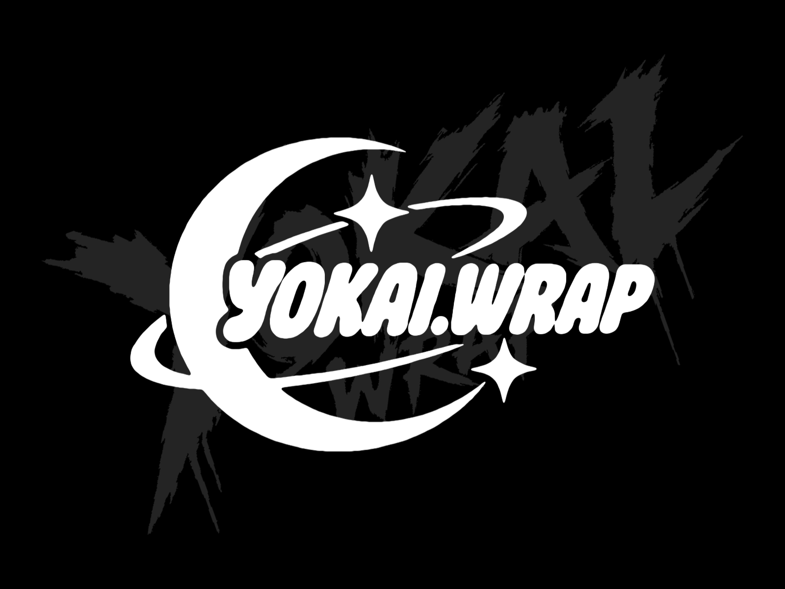 Naklejka YOKAI.WRAP – Kosmiczny Półksiężyc