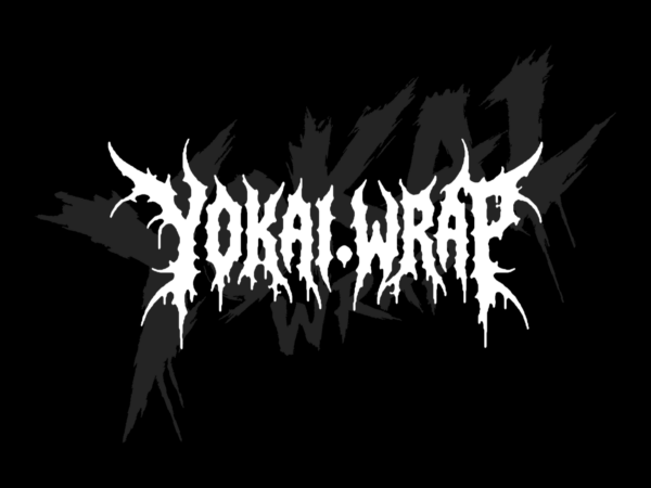 Naklejka YOKAI.WRAP Deathmetal – Ciernisty Logotyp