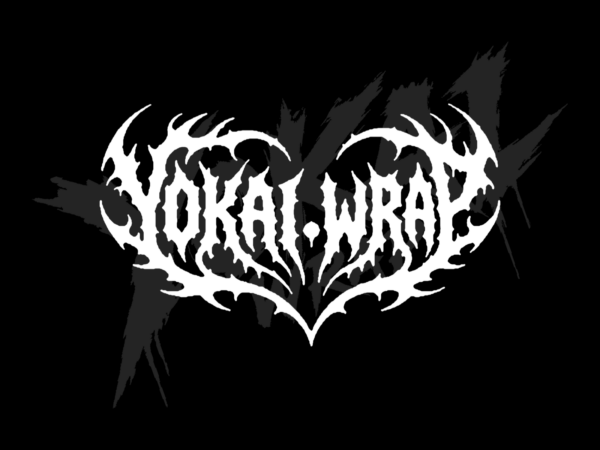 Naklejka YOKAI.WRAP Deathmetal – Płomienny Emblemat